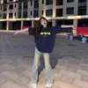 Súper Popular Cec Camiseta de Algodón Puro de Manga Corta Estilo Americano Tallas Grandes para Mujer, Top de Media Manga Trendy Estilo Ins Estilo Boyfriend, Estilo Perezoso Bf