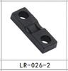 Espaçamento entre Furos 14-15mm Plástico Placa de Crimpage Curva Nylon Fivela de Crimpage de Uma Palavra Protege Plástico Linha de Fixação de Fio Cartão