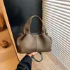 Bolso nuevo para mujer, bolso nube de lujo de alta gama, bolso cruzado para el día a día, bolso de mano plisado, bolso de hombro simple para mujer