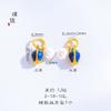 Colgante de Flor de Cerezo Flor de Durazno Capullo de Tulipán Perla Arena Vietnamita Accesorios DIY Pulsera Pulsera Femenina