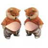 Perro Shiba Inu Barrigón Transfronterizo Corgi Silicona Ultra Suave Calcomanía Anticolisión para Coche Calcomanía Decorativa Antigolpes para el Hogar Juguete Squishy