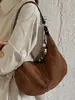 Bolsa de Ombro Única Xiaomi Chic Estilosa 2026 Outono Nova Bolsa de Braço Retrô Simples Feminina de Grande Capacidade para o Dia a Dia Bolsa Bolinho