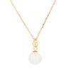 Collar Redondo de Jade Hotan para Mujer Temperamento de Celebridad Cibernética ins Cadena Clavicular Moda Simple Plata S925 Suministro en Vivo en el Lugar