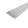 Cubierta Difusora de Tubo de Luz Led Fabricante Extruido Blanco Lechoso Transparente 50mm Prisma Estampado PC Cubierta de Luz Extruida Cubierta de Luz Led