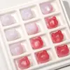 Cuentas de resina con forma de cabeza de gato y lirio del valle tridimensional que cambian de color con luz UV, cuentas para pulsera DIY hechas a mano, accesorios para cadena de teléfono móvil
