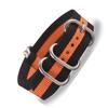 Zulu ZULU Correa de Nylon Gruesa de Lona 18/20/22/24mm NATO Pulsera Trenzada 16mm