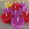 Velas de té redondas de cera de soja, velas perfumadas de cera de soja para uso doméstico, lámparas votivas budistas, lámparas de mantequilla sin humo al por mayor