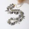 Collar de Grava de Ágata de Cristal Natural al por Mayor, Cuentas de Ágata de Cristal de Piedra Natural de Forma Irregular, Cuentas Sueltas