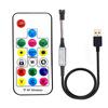 Lámpara Xilai serie a todo color 14/17/21 teclas/SP104E luz mágica de color mini con controlador mágico de color RF inalámbrico