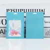 Bolsa de Embalagem Laser Colorida Fundo Plano de Folha de Alumínio Saco Ziplock Yin Yang Saco Selado para Joias Saco Selado para Armazenamento de Joias