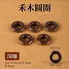 Cen Cien tipos de cuentas de madera cuentas sueltas cuentas de agujero grande cuentas para ensartar diy accesorios de cuentas cuentas espaciadoras de segmento de bambú cuentas de arroz cuentas de barril cuentas de hemu