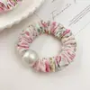 Elásticos de Cabelo Pintura a Óleo Tie-Dye, Elásticos de Alta Elasticidade para Meninas, Cordas de Cabelo Premium Que Não Danificam o Cabelo, Borrachinhas, Elásticos de Cabelo Atacado