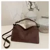 Bolso de Axila Vintage Mate de Nicho para Mujer, Nuevo Bolso de Mano de Estilo Coreano de Moda Temporada 2026, Elegante Bolso de Hombro y Cruzado