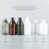 Preço especial de atacado 300ml Chunky Bottle Pure Dew Emulsion Cleaner Líquido engarrafado Slant Shoulder Bottle com Ding Inner Plug