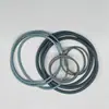 Tira de silicone resistente a altas e baixas temperaturas para recipientes de armazenamento de alimentos, anel de vedação à prova d'água, O-ring oco cinza certificado FDA de grau alimentício