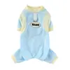 Ropa para Perros Mascotas Primavera y Verano Seda de Hielo Fresca Ropa de Cuatro Patas Malla Bichón Teddy Gato Ropa Fresca Ropa de Protección Solar