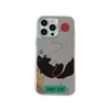 Fábrica de Origen Gato Negro Globo Manzana Peculiar 15 Funda para Teléfono iPhone 18 Pro Max Espejo Anti-Caídas Cubierta Protectora