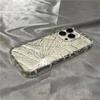Funda para teléfono móvil Apple 14promax/13 de sarga interior rota, suave, para iPhone 12, 11, 15, XR, resistente a caídas