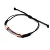 Caja Gau Color Oro Rosa con Pulsera de Tubo de Cristal Abrible, Botella Vacía para Cabello de Bebé y Pulsera de Cabello de Bebé