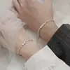 Pulsera de pareja Nomeolvides un par de pulseras de diseño original nuevo 2023 520 Tanabata regalo para novio al por mayor