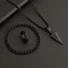 Collar Pulsera de Aleación Metálica Estilo Coreano Harajuku Hip-Hop de Moda Accesorios con Colgante para Hombres En Stock