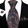 Corbata de Alta Gama para Hombre Atada a Mano Corbata Estampada Bordado Jacquard Diseño de Logotipo Personalizado Ropa Formal Fabricante Mayorista