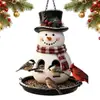 Colección transfronteriza de nuevos árboles de Navidad y comederos para pájaros