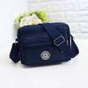Bolsa de pano de flores Nova bolsa crossbody feminina Pano Oxford Bolsa de mãe de meia-idade e idosa Bolsa Bolsa de ombro multicamadas Bolsa de lona