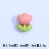Tulipa Brilhante DIY Acessórios para Joias de Resina Caseiras Grampo de Cabelo Faixa de Cabeça Capa de Celular Material para Sapato com Furo Decoração de Bolsa