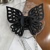 Pinza de Mariposa de Alta Gama con Borla Calada 2024 Nueva Horquilla Semirrecogida en la Parte Posterior de la Cabeza Horquilla Simple Elegante