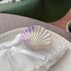 Nueva Concha Láser Colorida Elegante Horquilla de Vieira Elegante Grande Sirena Ji Color Tamaño Pequeño Agarre Accesorios para el Cabello