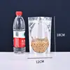 Bolsa con cierre hermético de papel de aluminio para té Spot, Bolsa de empaque de alimentos, Bolsa de aluminio puro auto-soportable personalizada, Comida para gatos, Comida para perros, Bolsa sellada a prueba de humedad