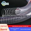 Mangueira de tubo de arame de aço de pvc tubo transparente de grande diâmetro tubo de arame de aço anticongelante mangueira de plástico resistente a baixas temperaturas tubo de bombeamento