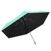 Paraguas automático plegable cuádruple para mujer, paraguas plegable para sol y lluvia, sombrilla protectora solar con protección UV, paraguas publicitario fijo con logo
