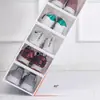 Caja de zapatos transparente gruesa directa de fábrica caja de zapatos combinación libre caja de almacenamiento para zapatos de hombre y mujer caja de zapatos de plástico a prueba de polvo