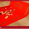 Suministros Desechables para Bodas Alfombra Roja, Alfombra Roja Grande para Bodas, Celebraciones Festivas, Ceremonias de Inauguración, Alfombra Gruesa de Tela No Tejida