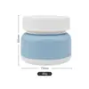 Pote Plástico Personalizado de 50g com Boca Larga para Creme com Tampa Simples de Rosca, Recipiente para Embalagem de Skincare, Frasco Dosador para Cosméticos