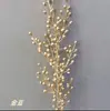 Flor de Año Nuevo Simulada Flor de Plástico Dorada Cubo de Año Nuevo Ramas Largas Palma Roja Hortensia Palabra Fu Amor Flor de Año Nuevo Venta al por Mayor
