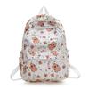 Mochila linda de dibujos animados de moda mochila de moda mochila de estudiante de corazón de chica de dibujos animados mochila de gran capacidad