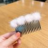 Novo Famoso da Internet Lã de Visão e Pente Artefato de Trança de Cabelo para Meninas Pente de Cabelo Quebrado para Franja Acessórios de Cabelo