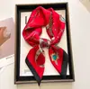 Pañuelo Cuadrado Pequeño de 70*70 para Mujer 2024 Nuevo para Mamá Bufanda de Primavera y Otoño Bufanda Cuadrada Pequeña Delgada de Seda de Morera Bufanda Pequeña Regalo