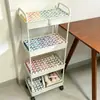 Estante de almacenamiento de frijoles, multicapa, carrito móvil, organizador de botellas dispensadoras de frijoles, estante multifuncional para aperitivos, almacenamiento de juguetes