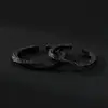 Nuevo Anillo "Wu Teng" 2025 Hombres Ins Nicho Retro Viejo Negro Anillo de Möbius Anillo para Hombres