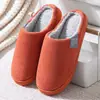 Zapatos de Algodón para el Hogar de Otoño e Invierno, Pantuflas Cálidas Postparto, Parejas Femeninas, Pantuflas de Hombre, Zapatos de Algodón con Felpa Antideslizantes Silenciosos para Interiores Venta al por Mayor