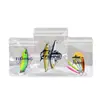 Saco Plástico Transparente Espesso com Fecho Zíper Saco para Equipamentos de Pesca Anzol para Peixe Isca Saco Selado Embalagem Plástica à Prova d'Água Saco Selado Personalização