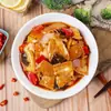Pacote de Cozinha Xinmeixiang Carne de Porco Duplamente Cozida 200g Tigela de Arroz Fast Food Prato Semi-Acabado Prato Pronto Pacote Fast Food