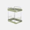 Rack de armazenamento removível transparente multicamadas para cosméticos, porta-condimentos, rack de armazenamento multicamadas com gaveta extraível