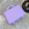 Estuche Cosmético 14 pulgadas Mini Maleta Equipaje Pequeño Almacenamiento Bolsa de Cosméticos Caja con Contraseña Estuche de Viaje Estuche de Abordar