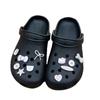 Acessórios para Sapatos com Furos Flor de Sapato Fivela de Sapato DIY Desenho Animado Fofo Estrela Fivela Decorativa Acessórios Removível Ajuste Atacado