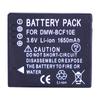 Batería DMC-BCF10E compatible con cámaras Panasonic FH22, FH1, FS15, FH3, CGA-S/106D y FP8.